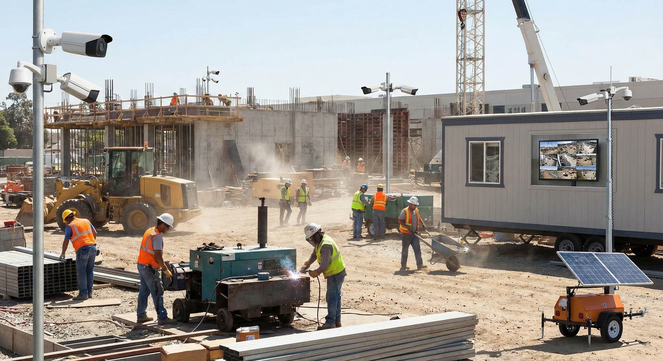 Construction Site Video Monitoring