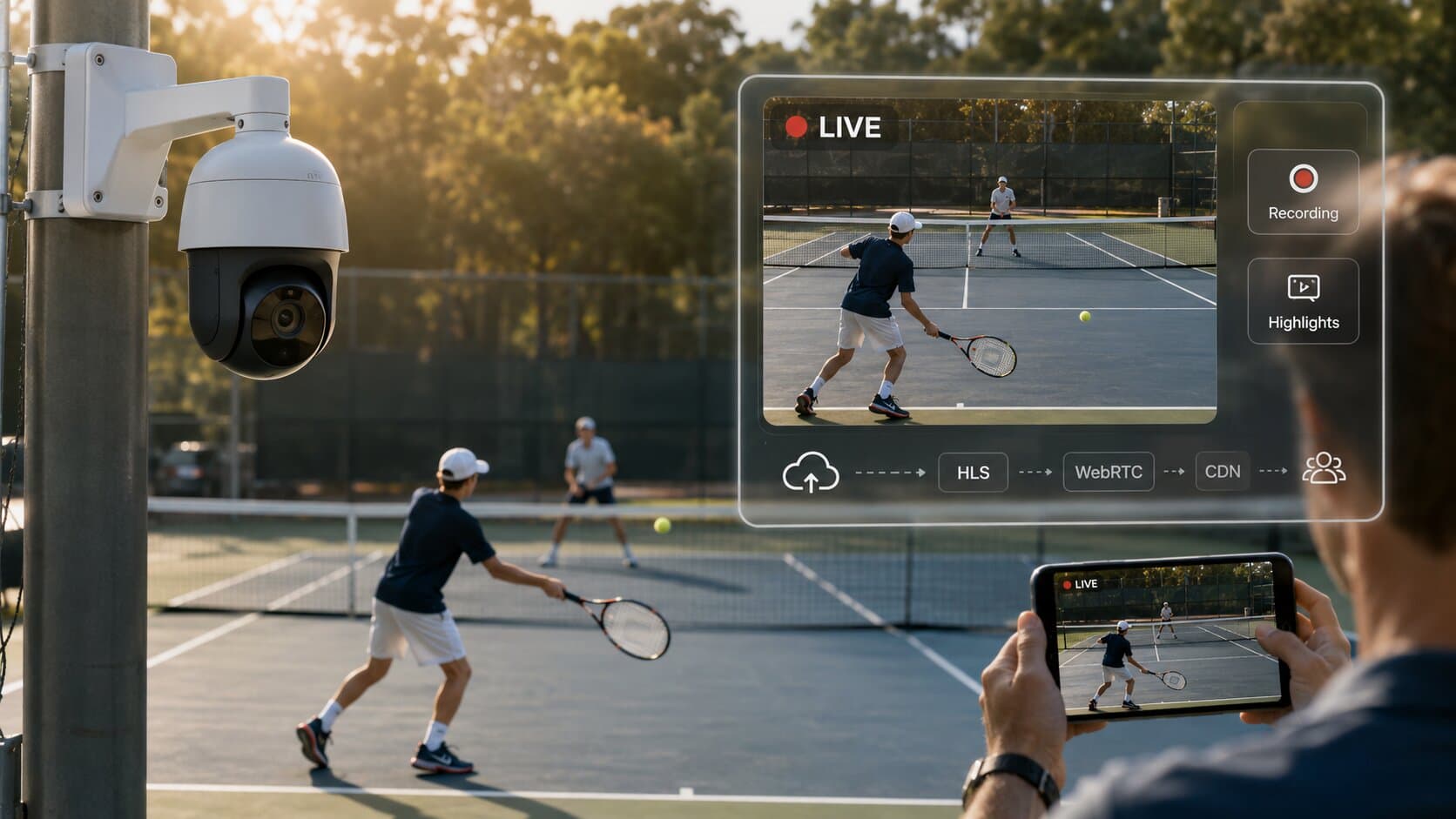 How to Live Stream Youth Sports & Tennis Courts