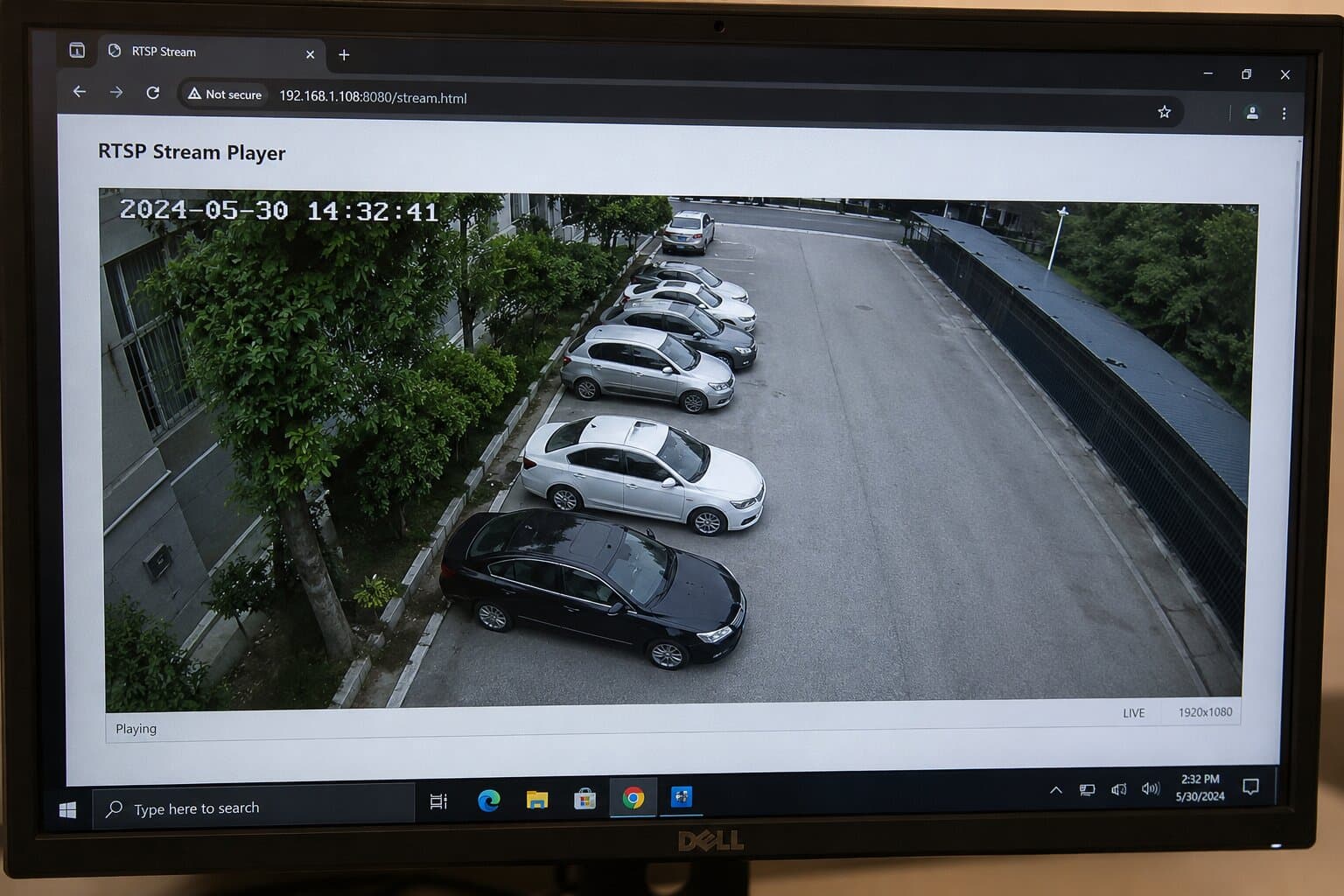 RTSP streaming in browser